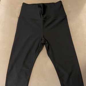Athleta Elation Shine Black Leggings. Size Small.